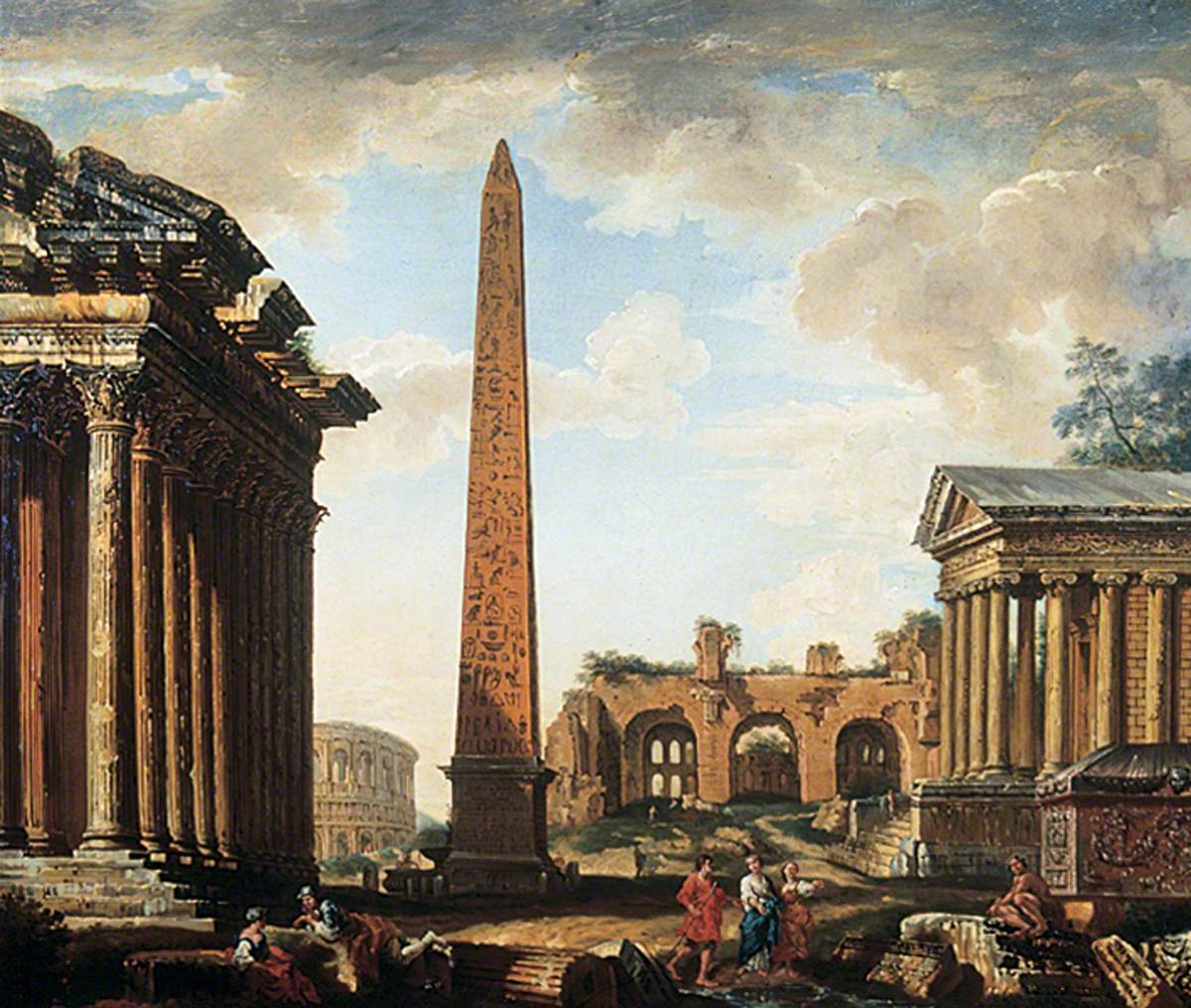 ruines romaines - Giovanni Paolo Panini