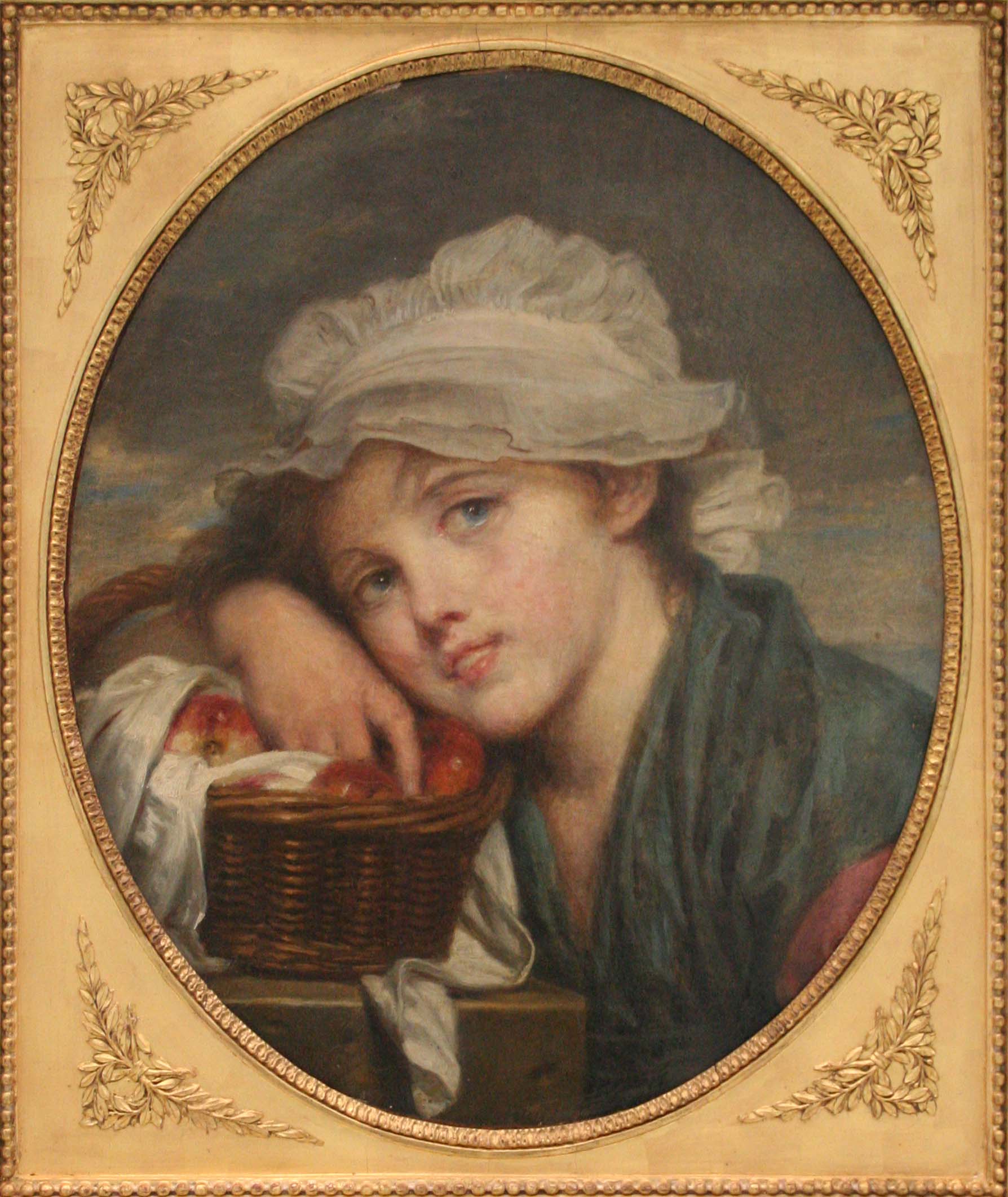 La jeune fille au panier - Jean-Baptiste Greuze