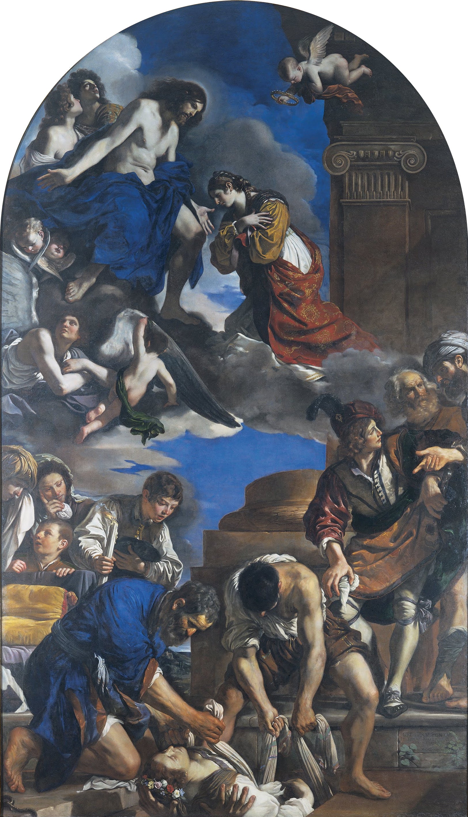 L'Enterrement de Sainte Pétronille - Guercino