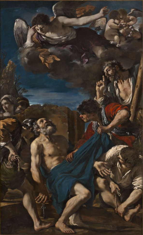 Martyre de saint Pierre - Guercino