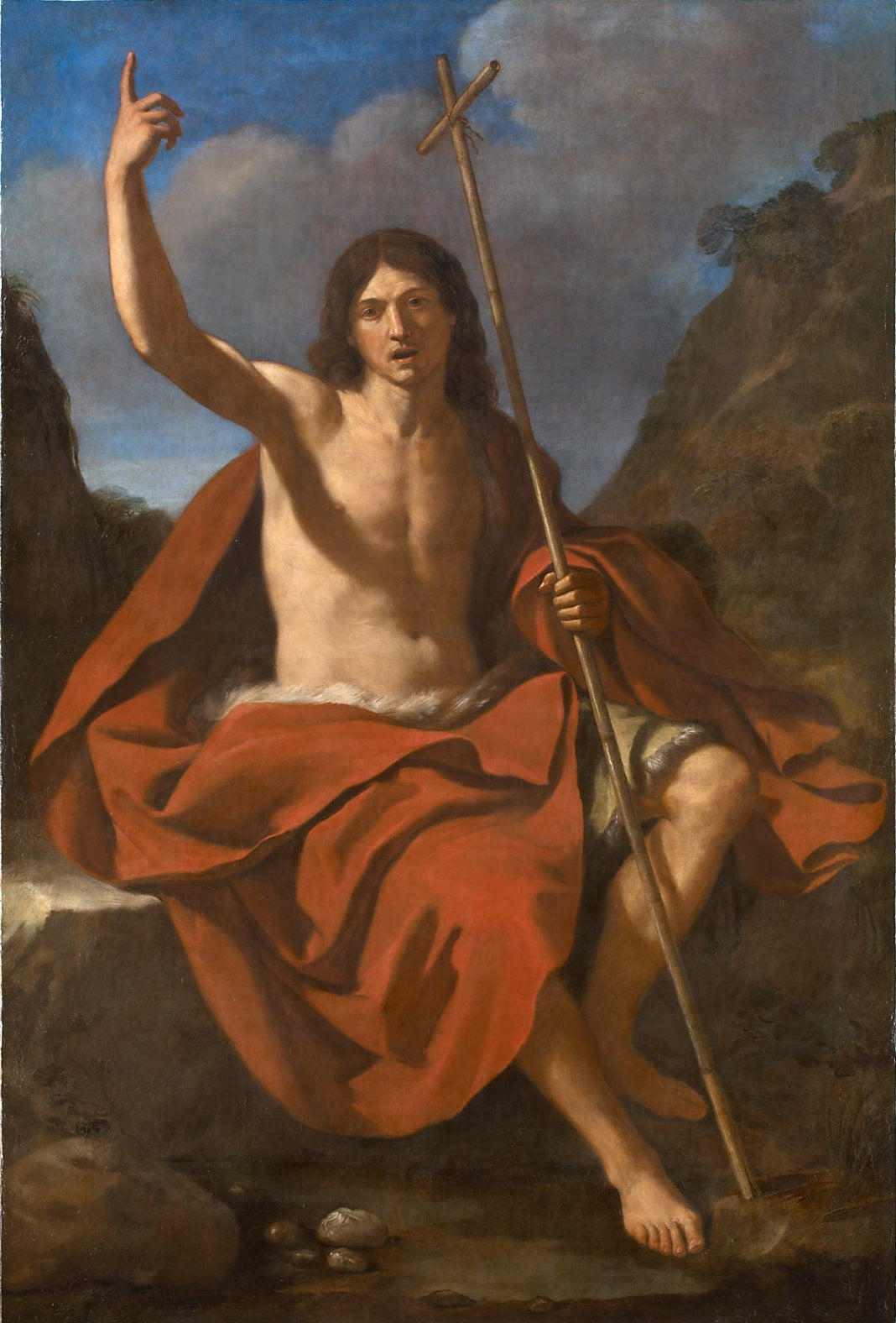 Saint Jean-Baptiste - Guercino