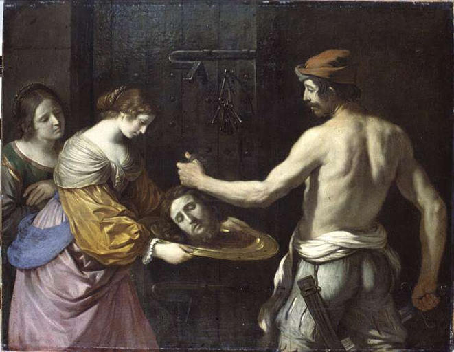 Salomé recevant la tête de saint Jean-Baptiste - Guercino