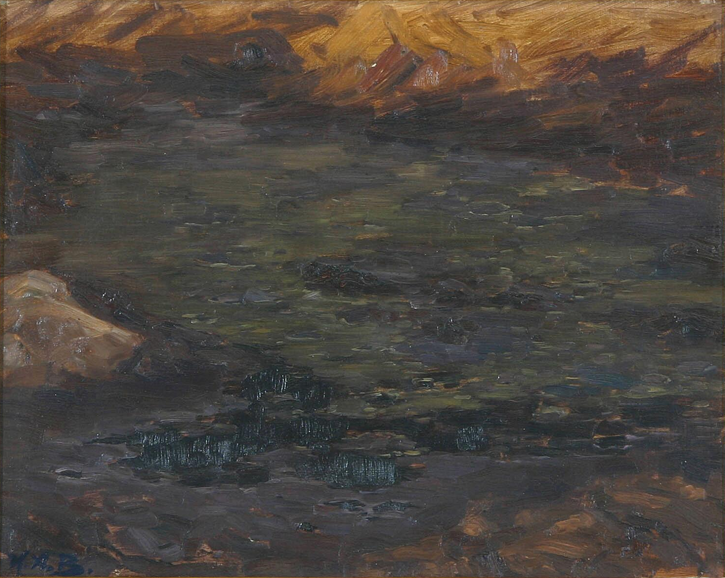 Paysage. - H. A. Brendekilde