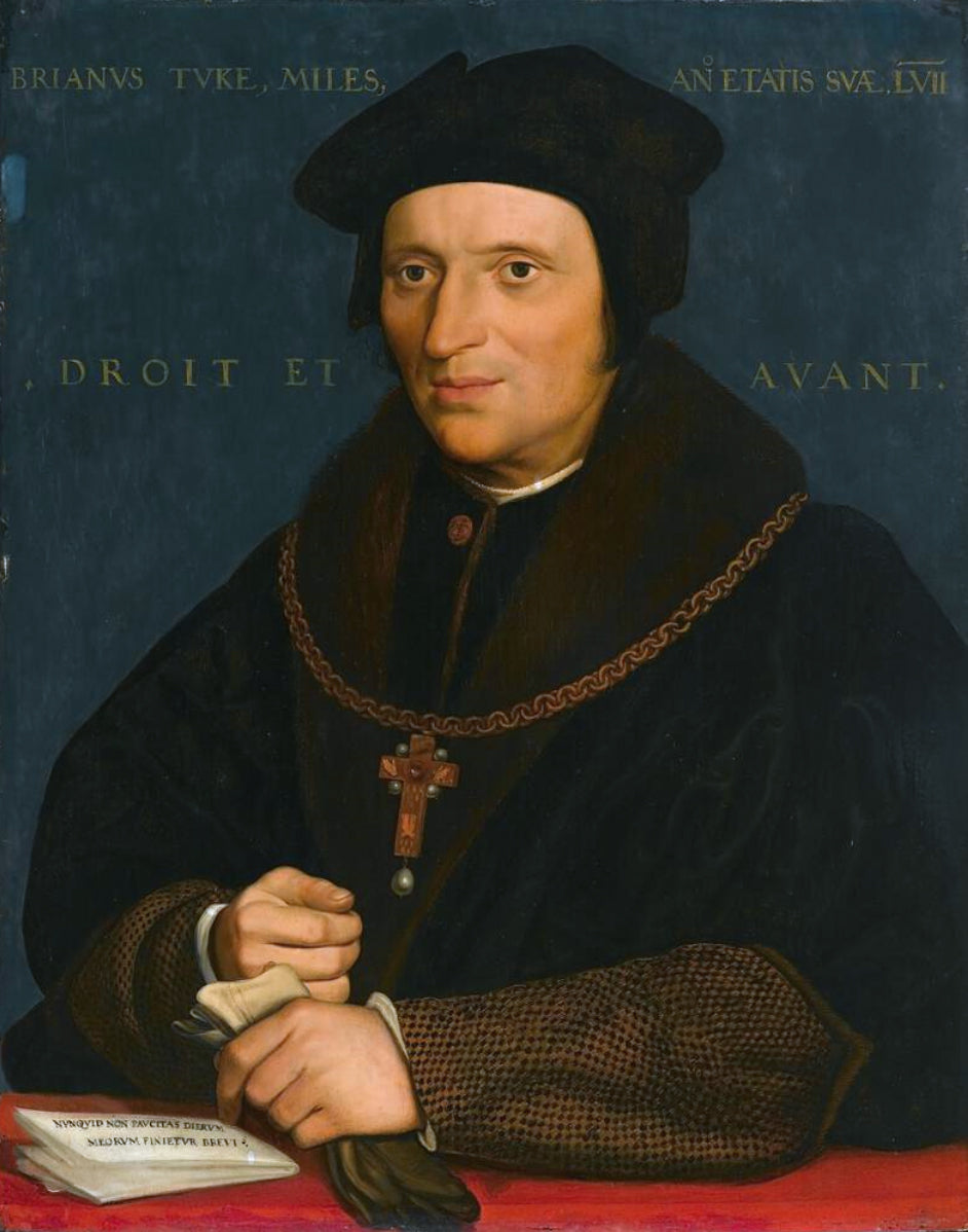 Portrait de Sir Bryan Tuke - Hans Holbein le Jeune