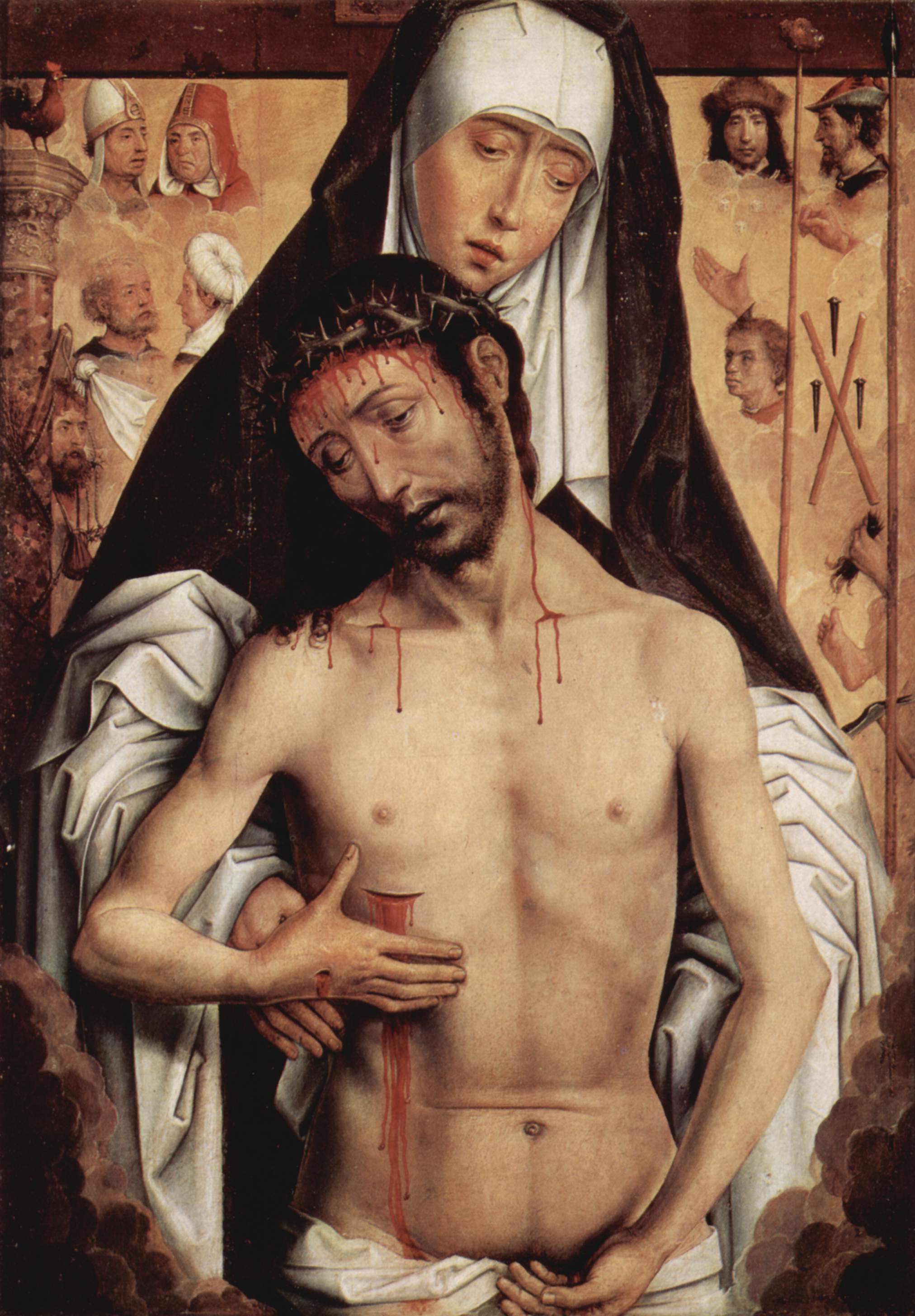 La Vierge montrant l'Homme des Douleurs - Hans Memling