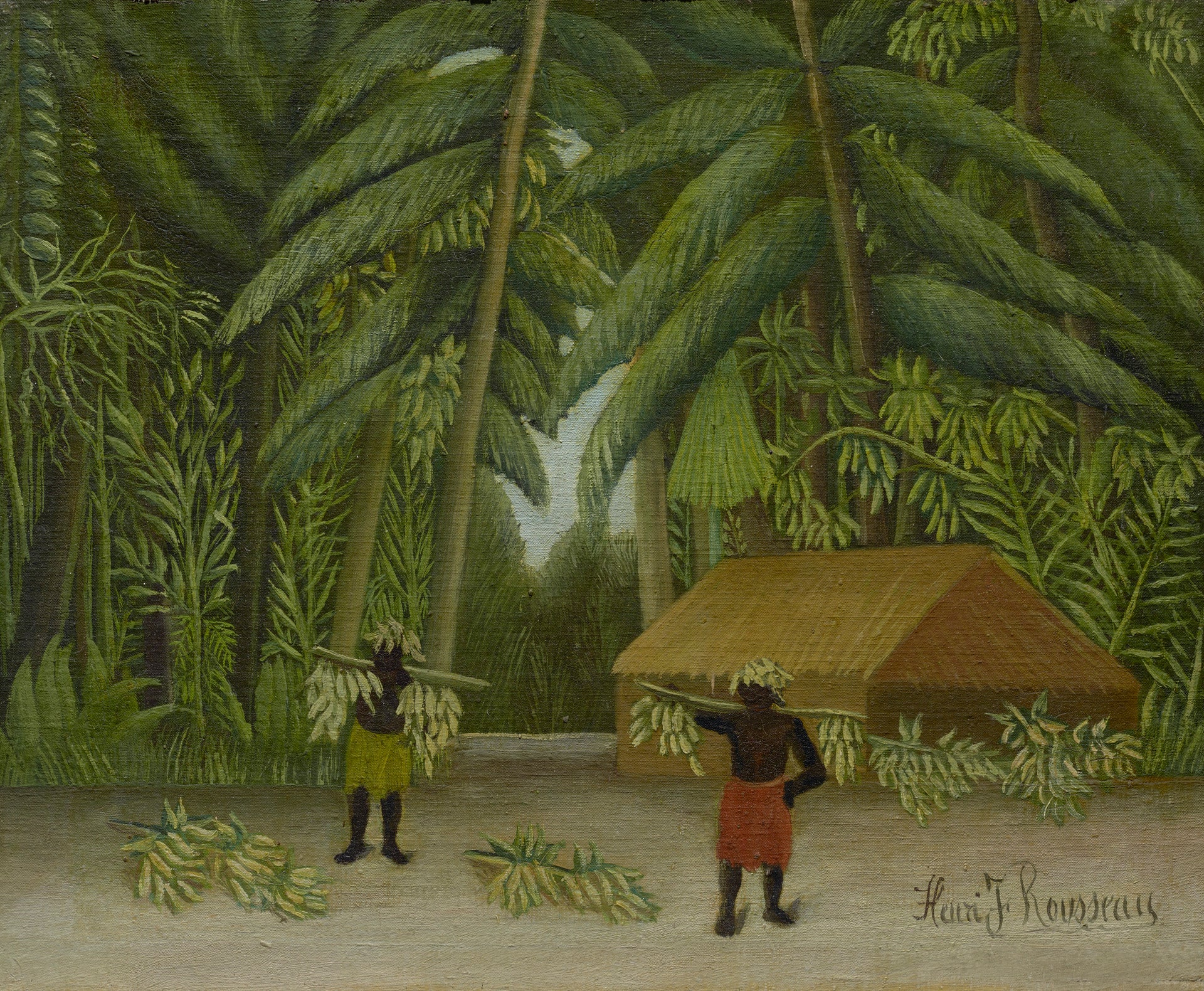 La Récolte des bananes - Henri Rousseau