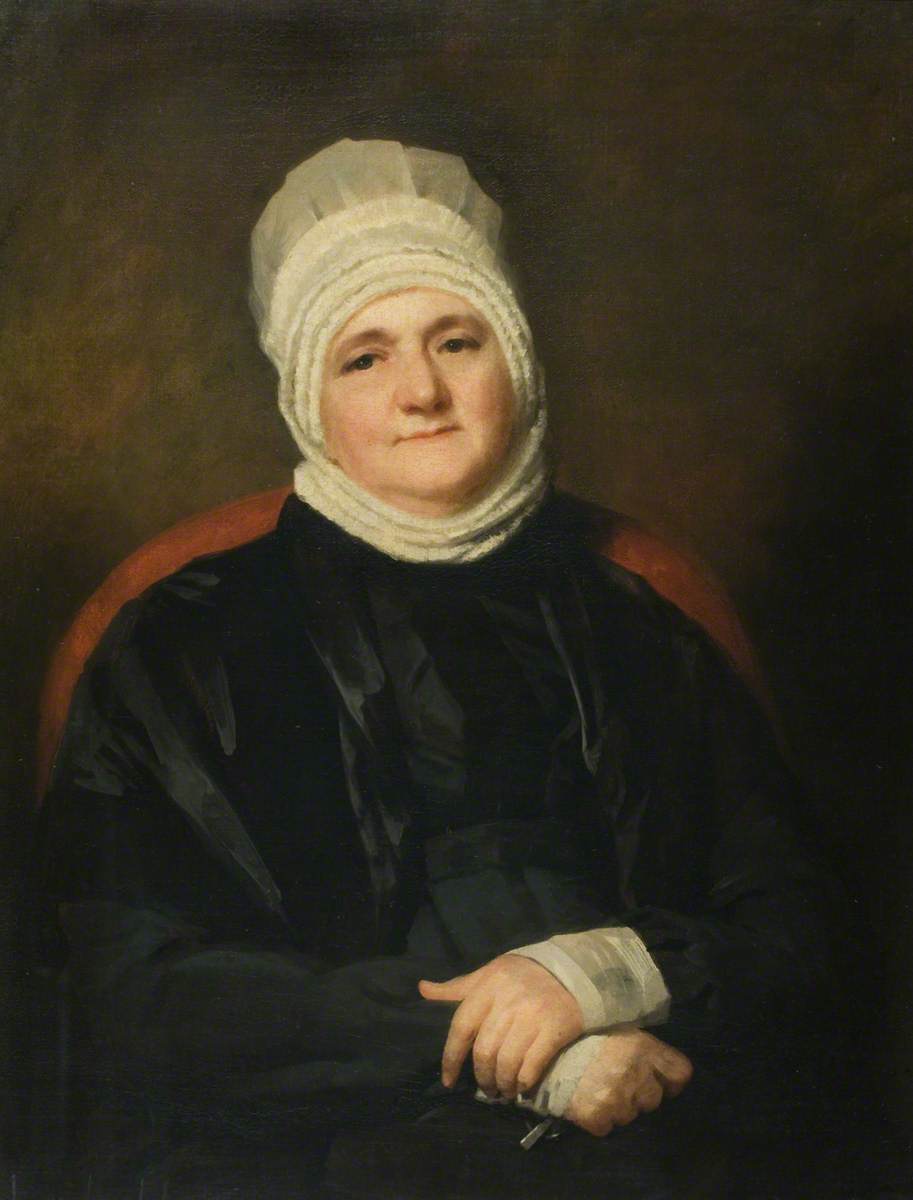 Mme Moir de Leckie (1746–1823) (née Anne, 3e fille de Charles Stewart d'Ardshiel) - Henry Raeburn