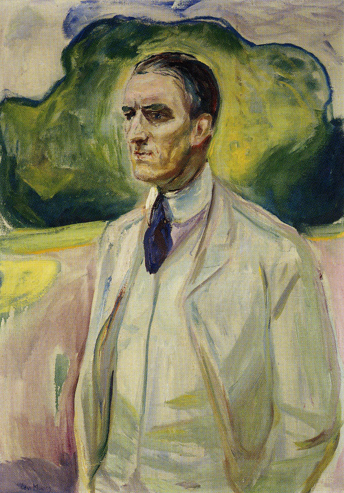 Reproduction du tableau « Jérôme Heyerdahl - Edvard Munch » par Alpha Reproduction en peinture à l’huile