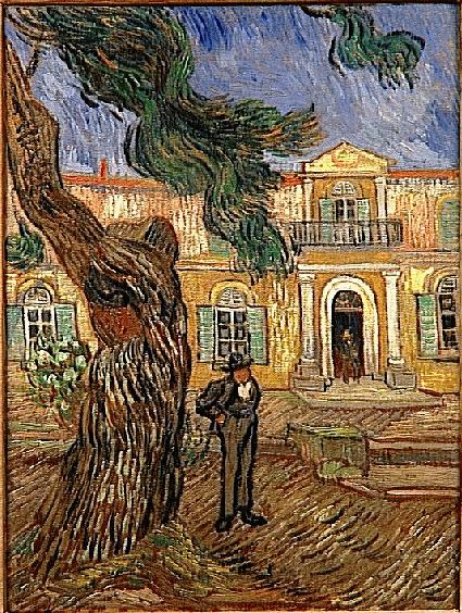 Reproduction du tableau « Hôpital Saint-Paul à Saint-Rémy-de-Provence - Vincent van Gogh » par Alpha Reproduction en peinture à l’huile