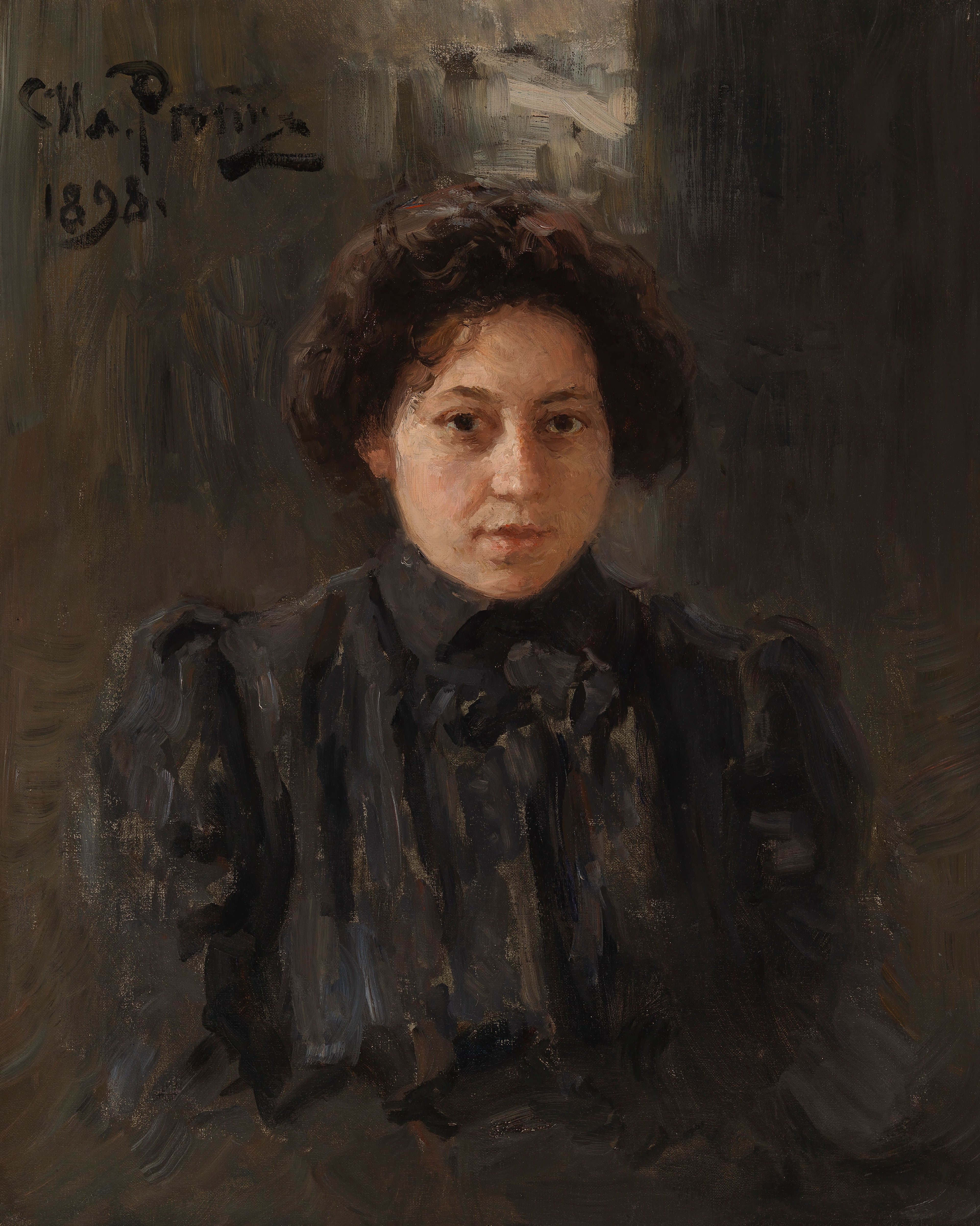 Portrait de la fille de l'artiste Nadezhda Repina - Ilya Repin