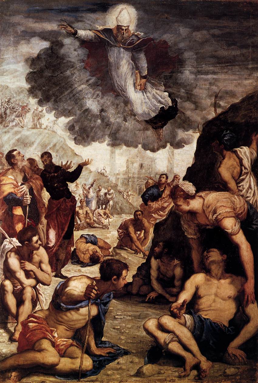 Le miracle de saint Augustin - Jacopo Tintoretto