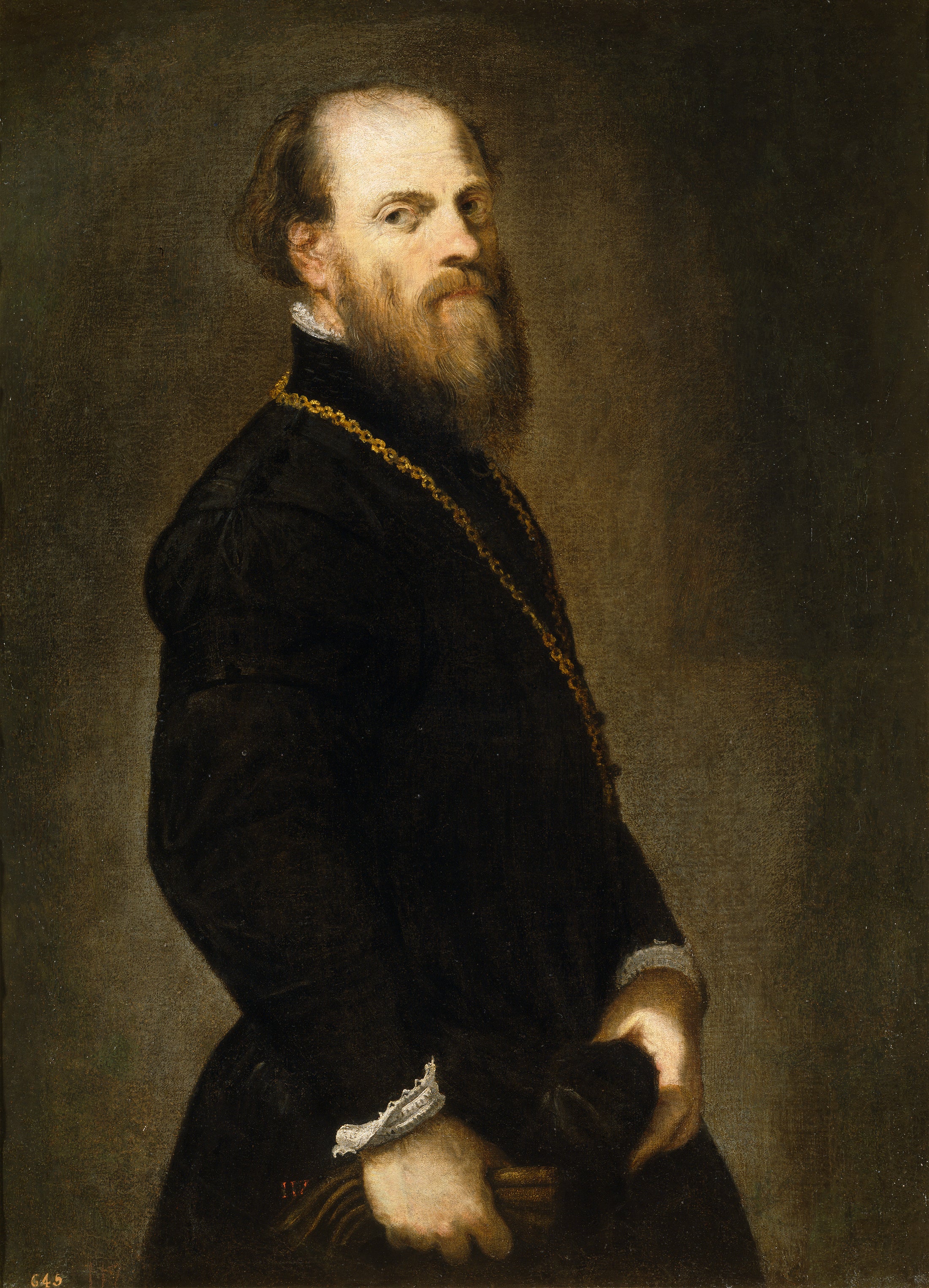 Homme à la chaîne d'or - Jacopo Tintoretto