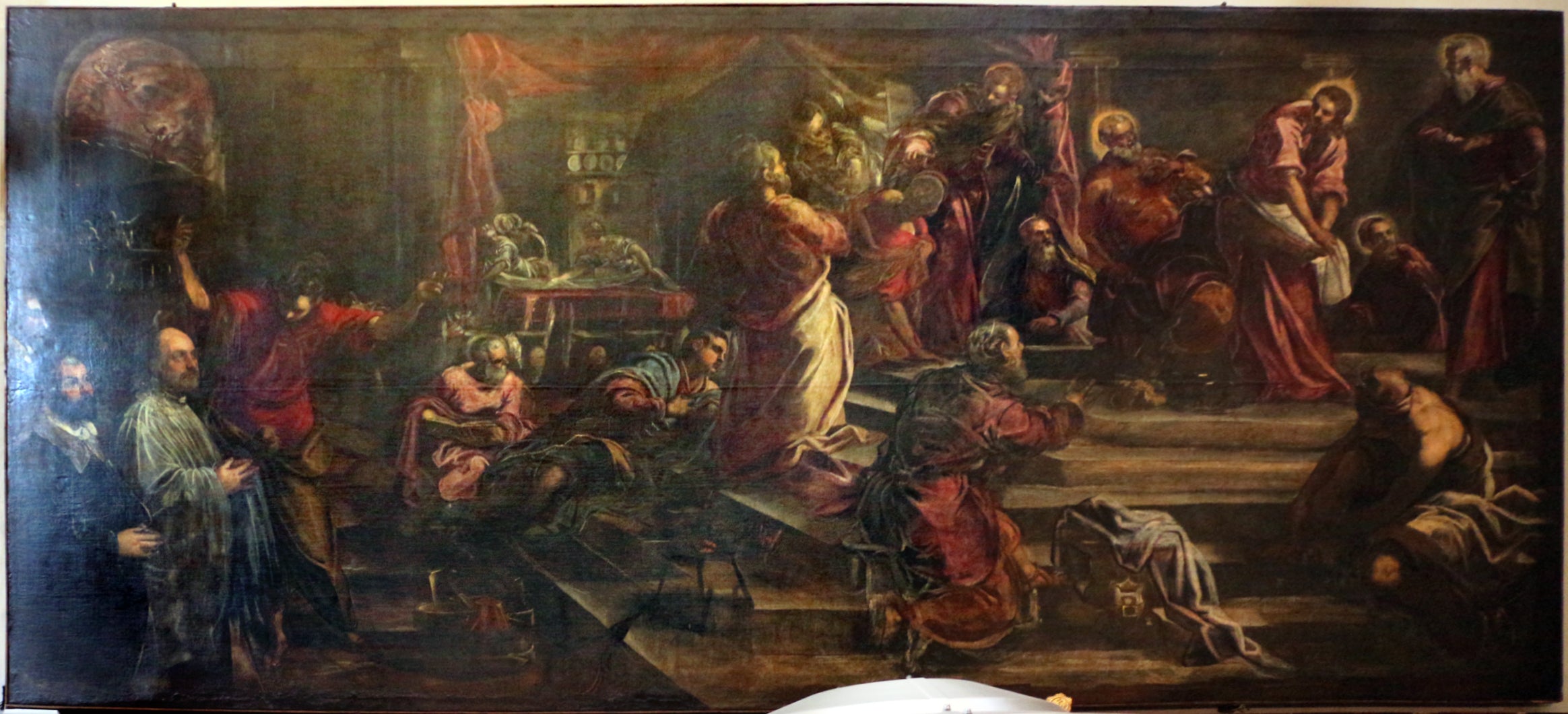 Le Christ lavant les pieds des disciples - Jacopo Tintoretto