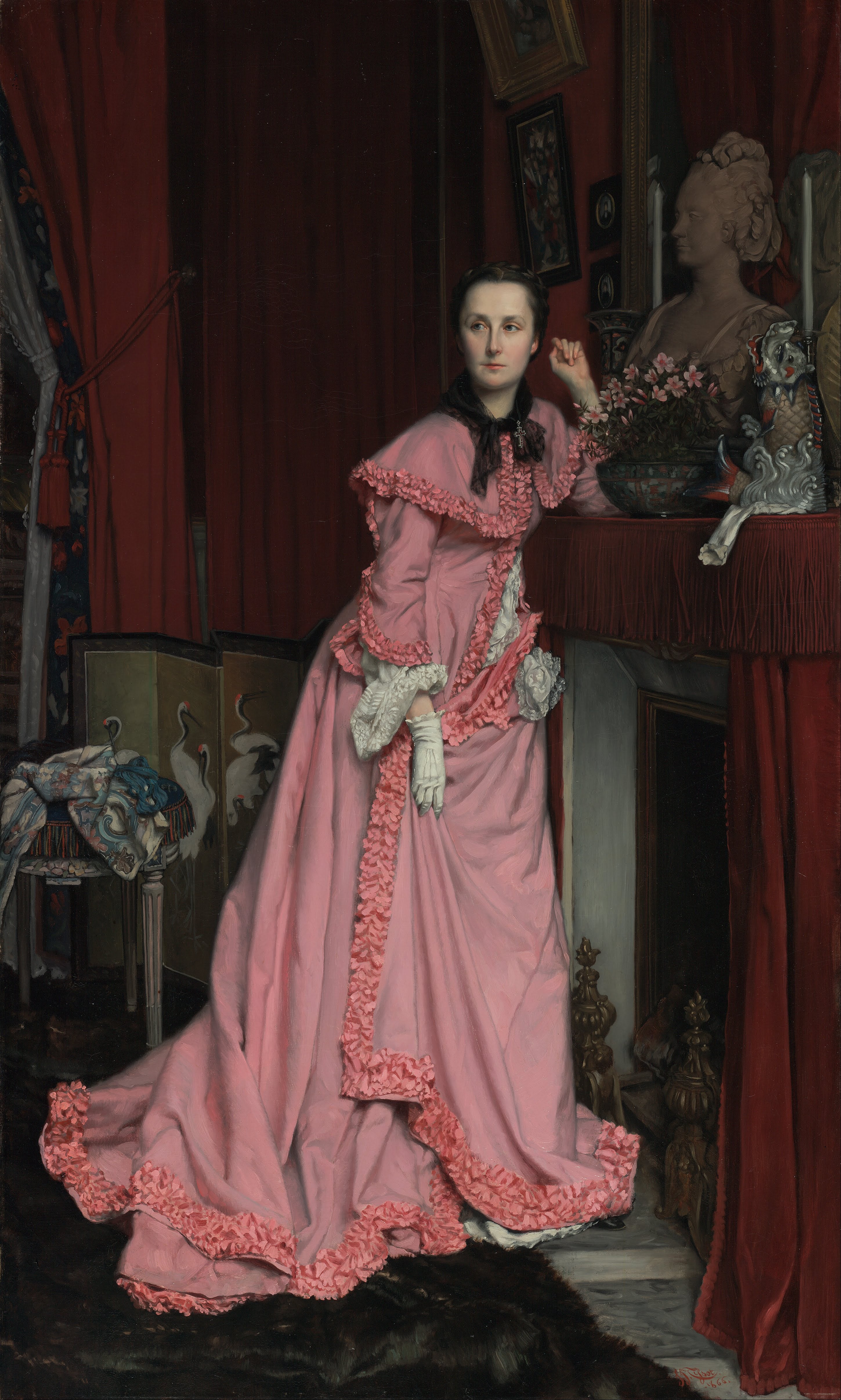 Portrait de la marquise de Miramon, née Thérèse Feuillant - James Tissot