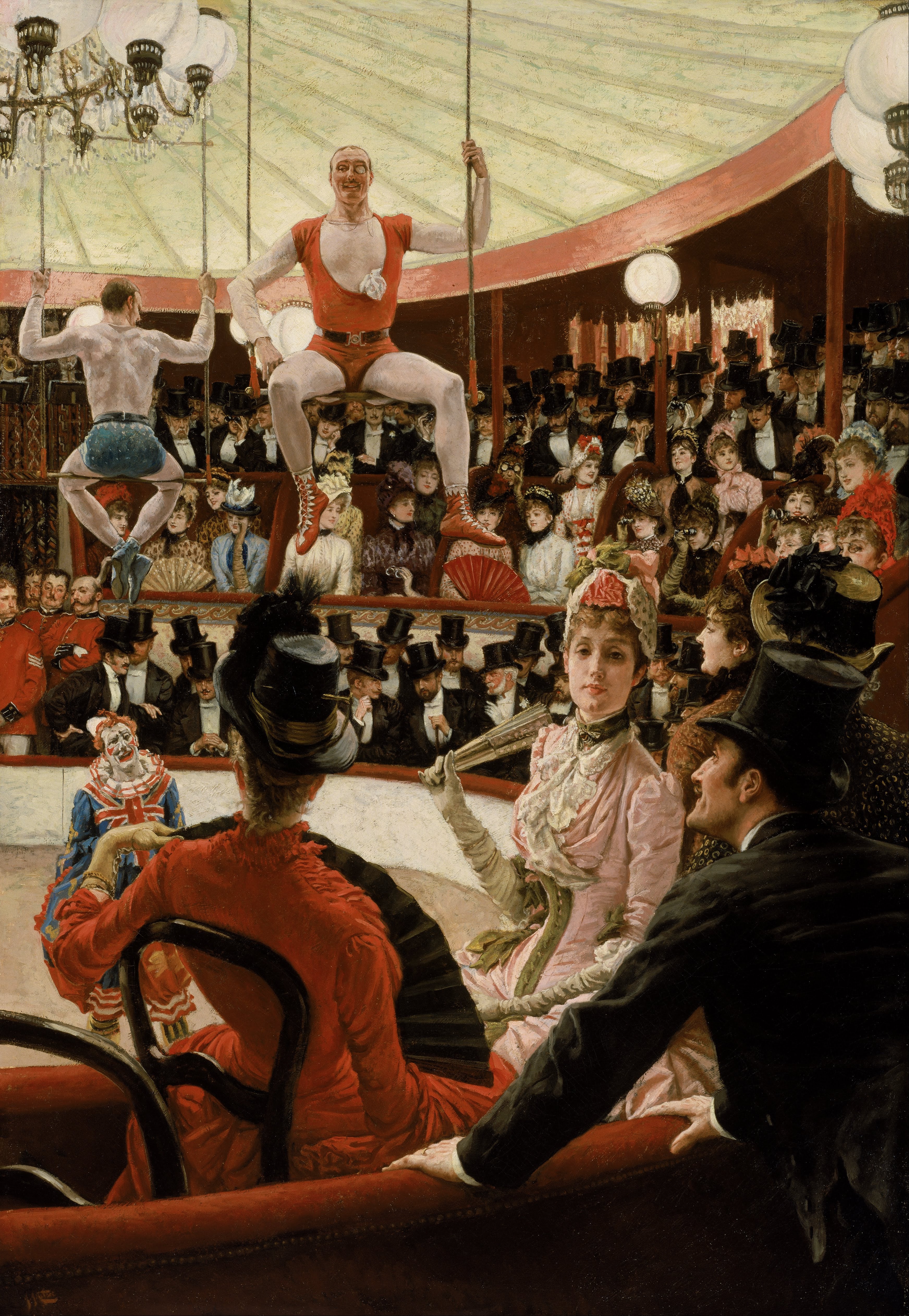 Femmes de Paris : L'amante du cirque - James Tissot