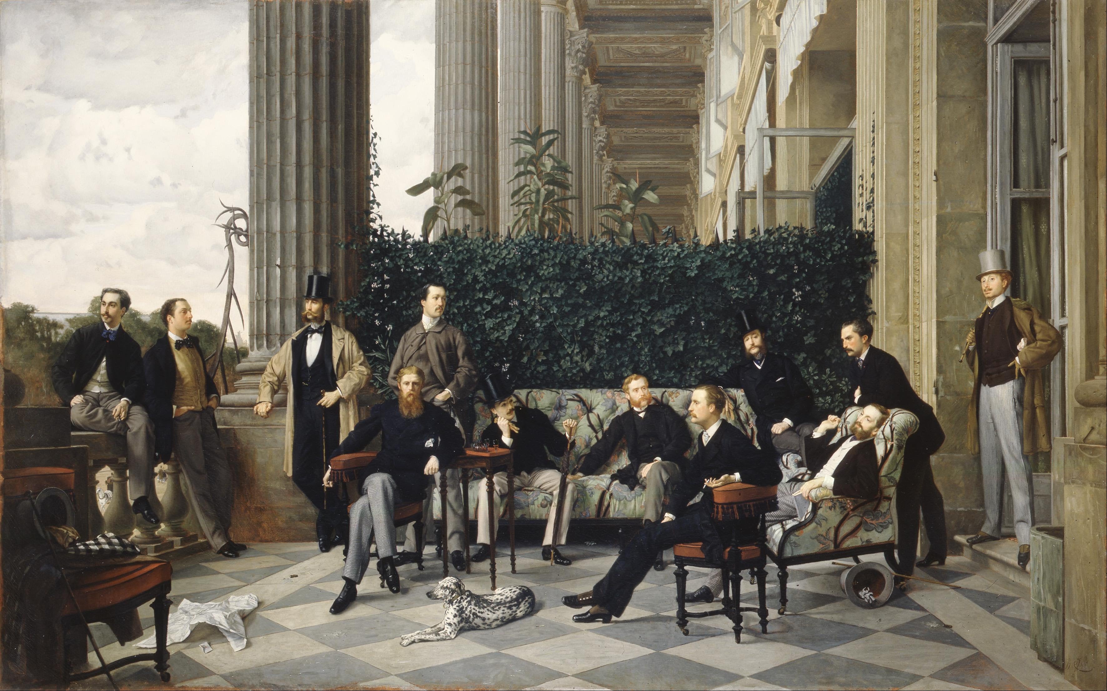Le Cercle de la rue Royale - James Tissot