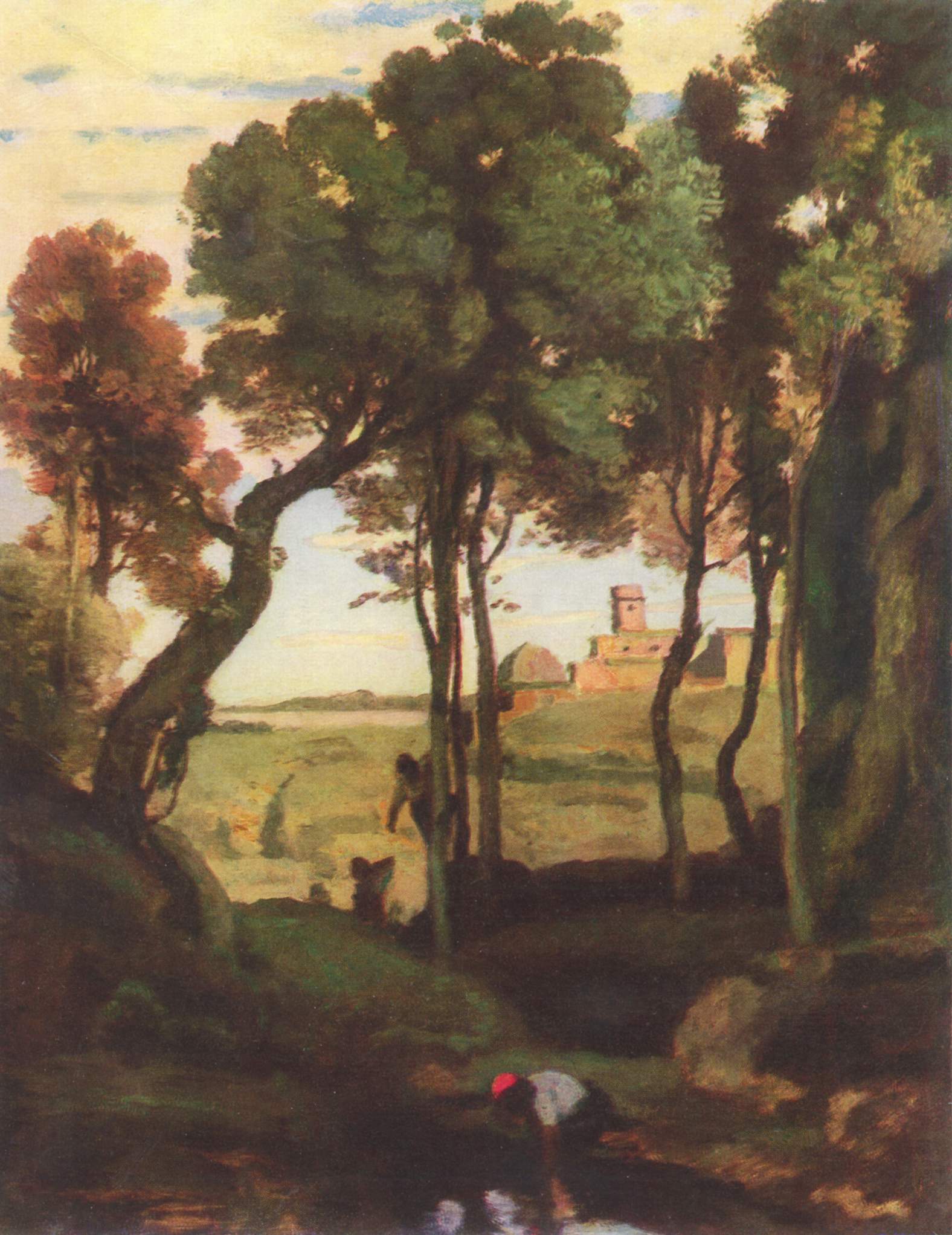 Castel Gandolfo - Jean-Baptiste Camille Corot