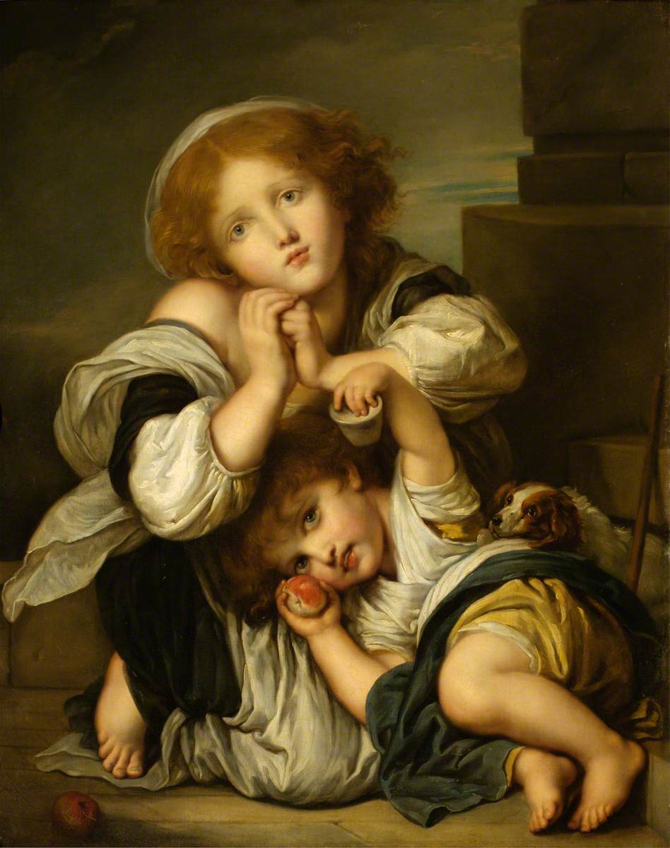 Les Jeunes Mendiants - Jean-Baptiste Greuze