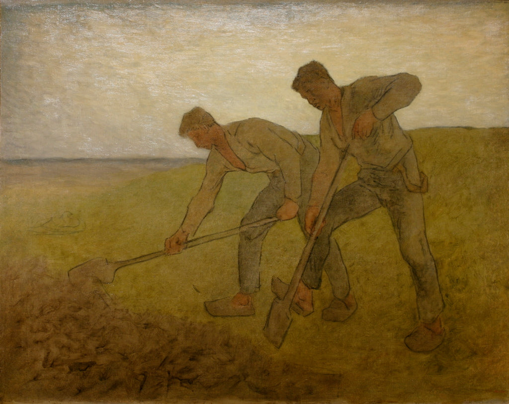 Les deux bêcheurs - Jean-François Millet