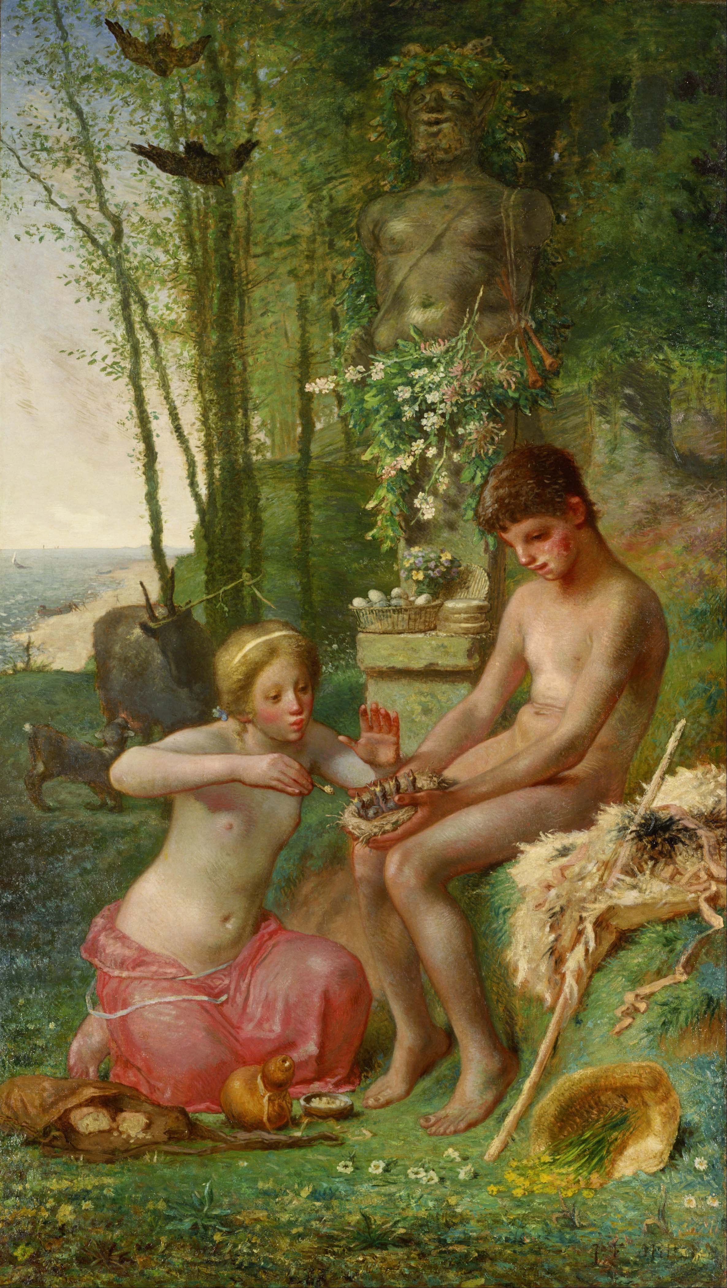 Daphnis et Chloé - Jean-François Millet