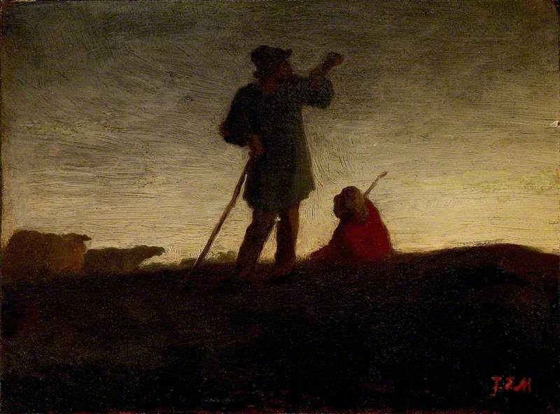 Rappel du troupeau - Jean-François Millet
