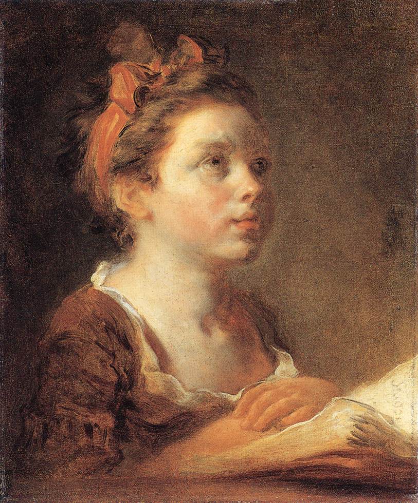 Un jeune érudit - Jean-Honoré Fragonard