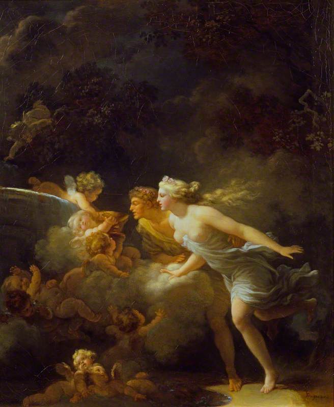 La fontaine de l'amour - Jean-Honoré Fragonard