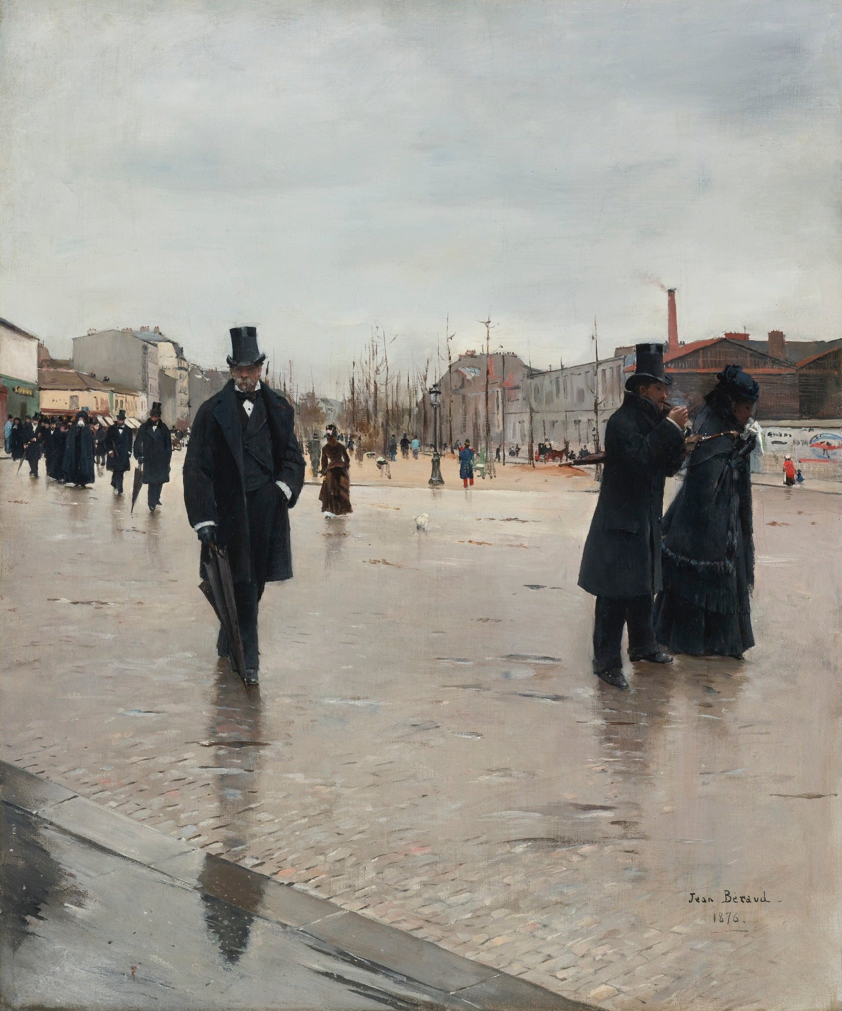 Le Retour de l'enterrement - Jean Béraud