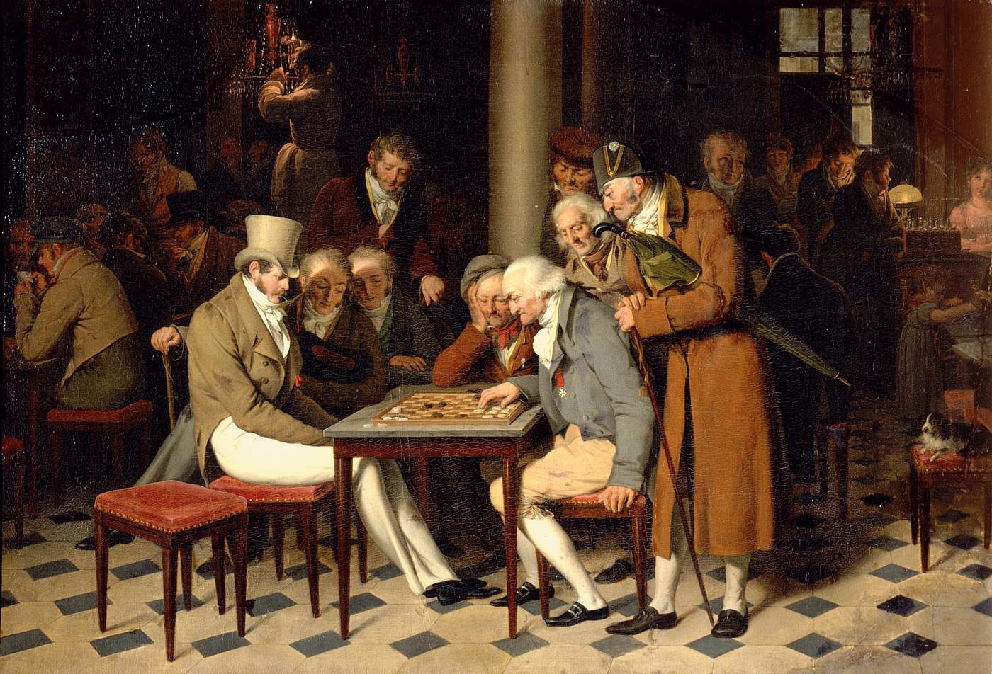 L’Intérieur d’un café - Louis-Léopold Boilly