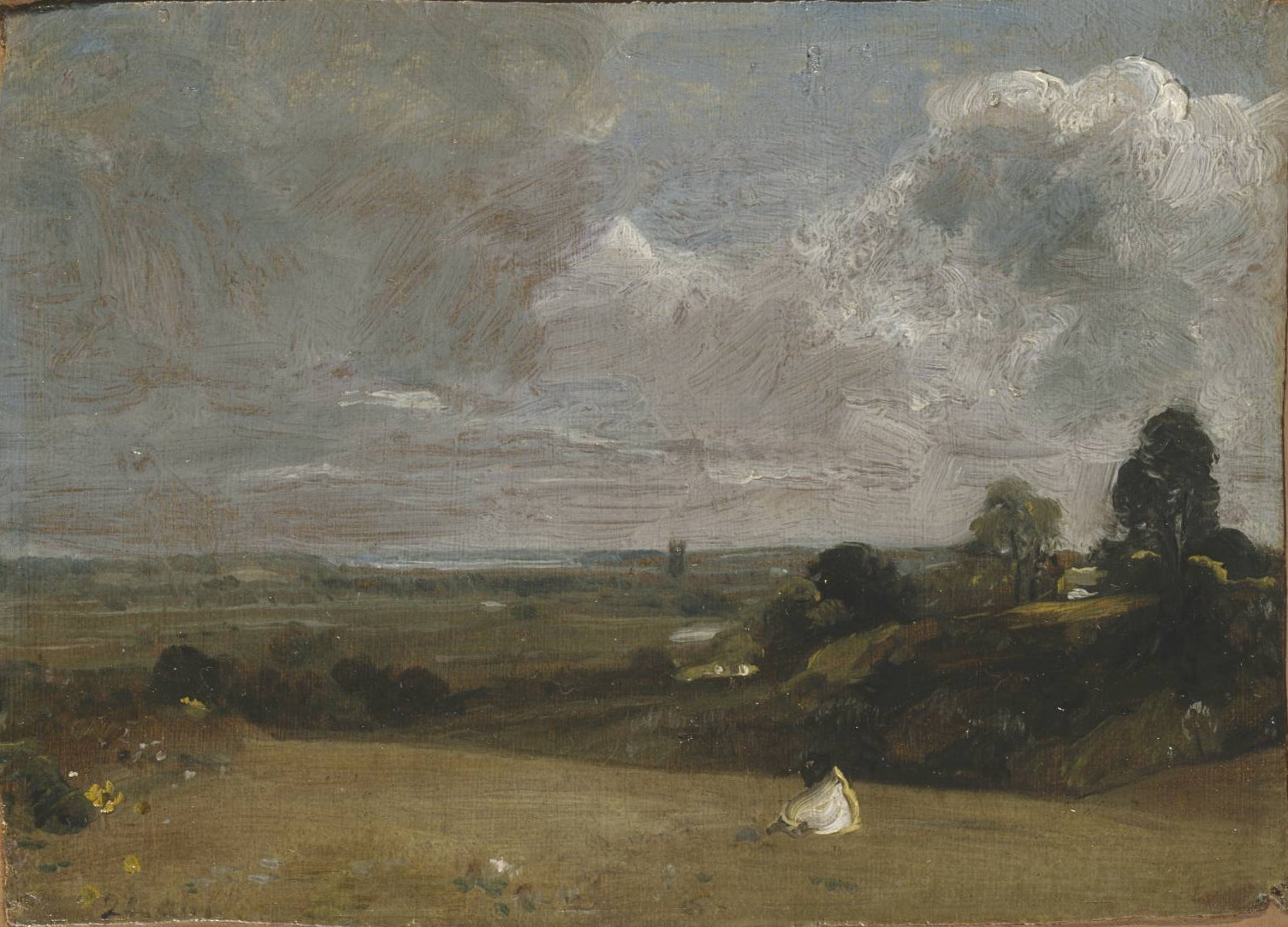 Dedham de Langham - John Constable