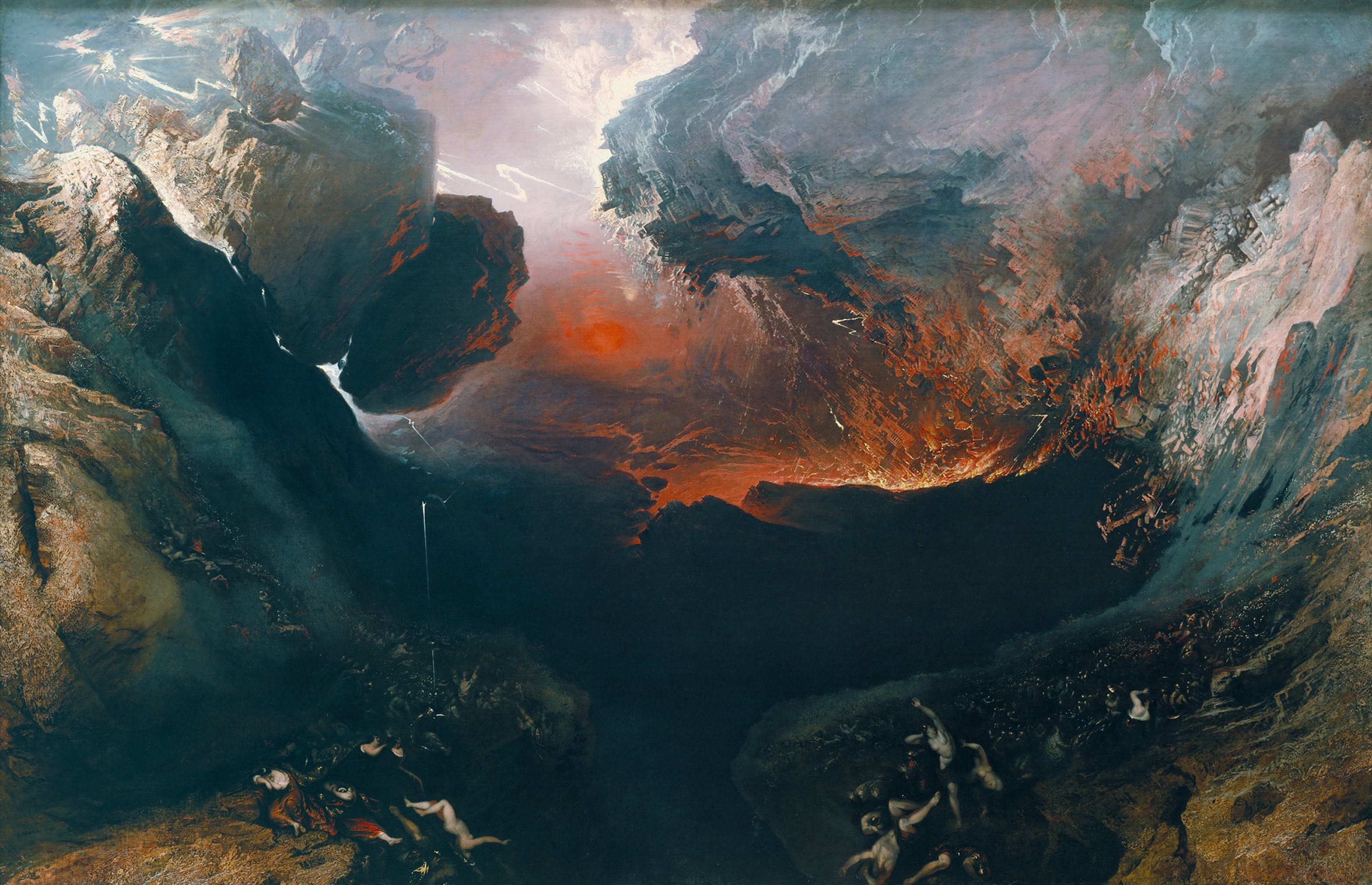 Le grand jour de la colère de Dieu - John Martin