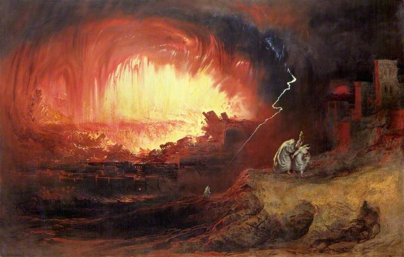 La destruction de Sodome et Gomorrhe - John Martin