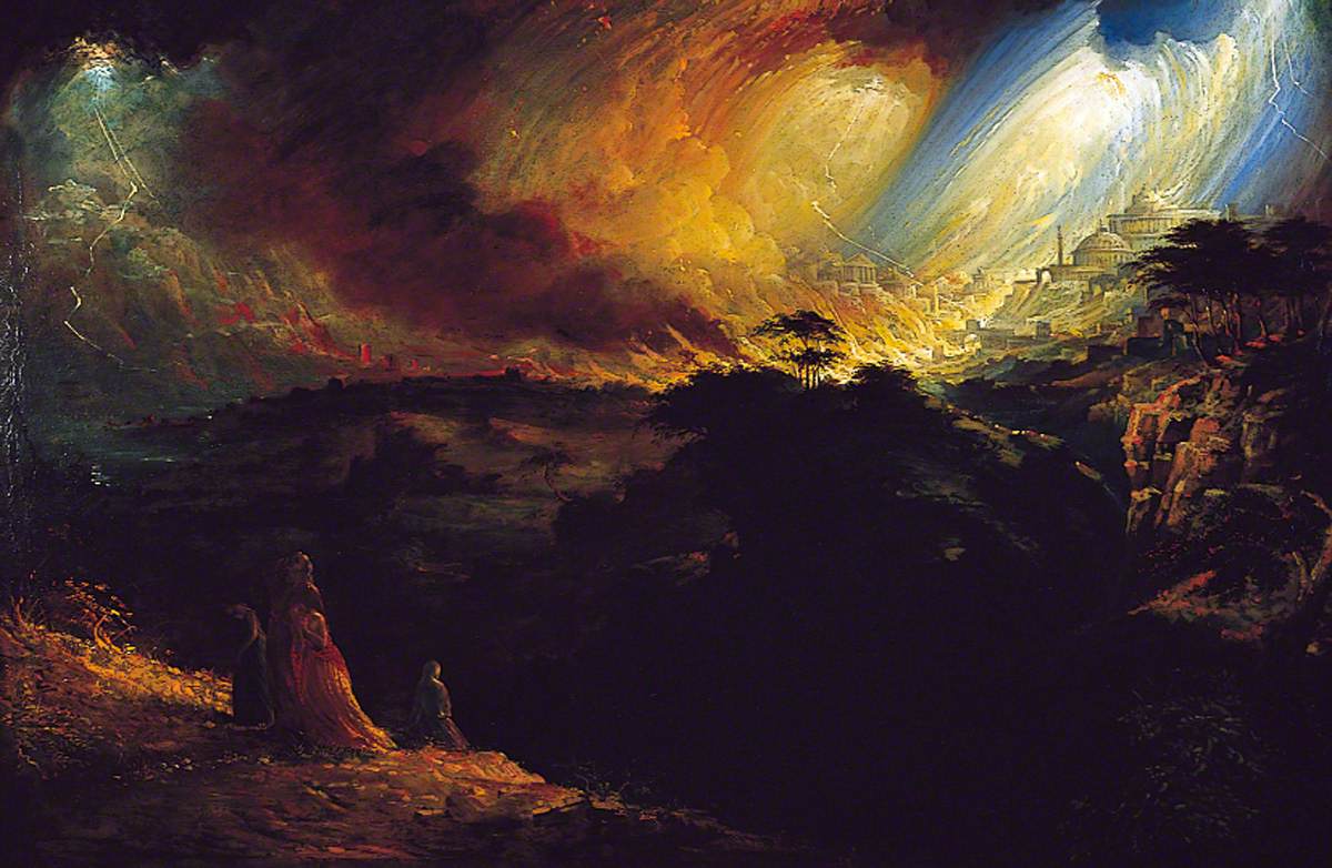 La destruction de Sodome et Gomorrhe - John Martin