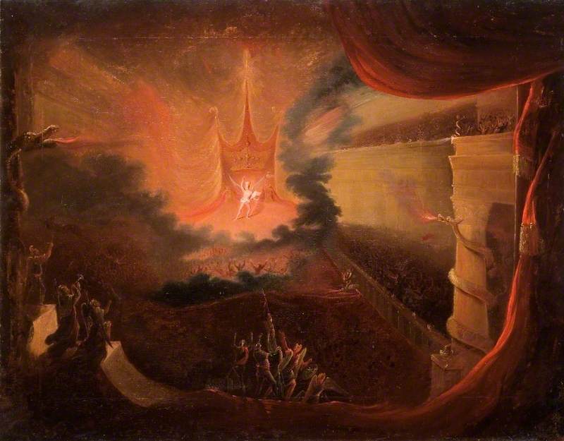 Satan (?) - John Martin