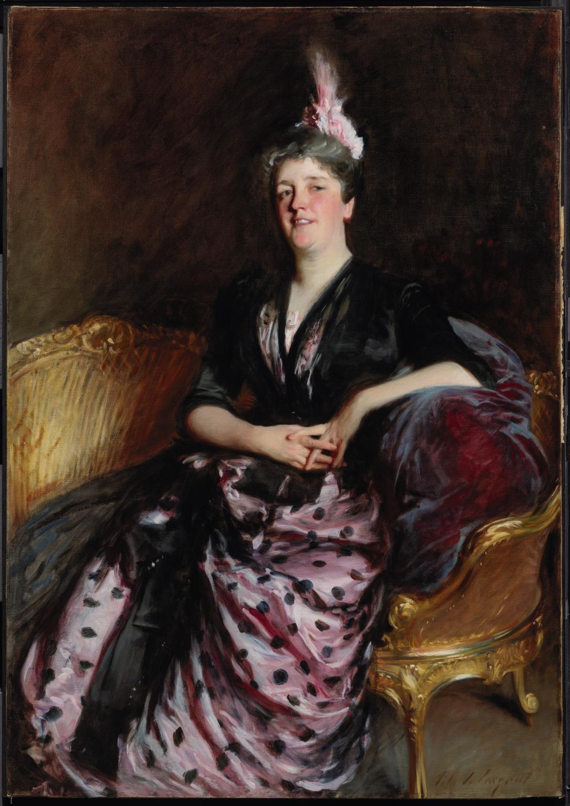 Reproduction du tableau « Mme Edward Darley Boit (Mary Louisa Cushing) - John Singer Sargent » par Alpha Reproduction en peinture à l’huile