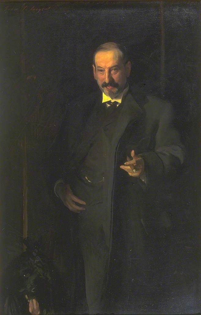 Reproduction du tableau « Asher Wertheimer - John Singer Sargent » par Alpha Reproduction en peinture à l’huile