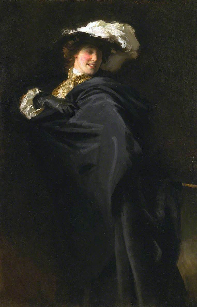 Reproduction du tableau « Portrait d'Ena Wertheimer : A Vele Gonfie - John Singer Sargent » par Alpha Reproduction en peinture à l’huile