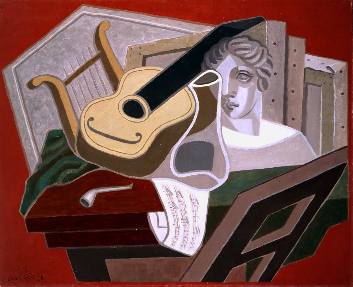 La table du musicien - Juan Gris