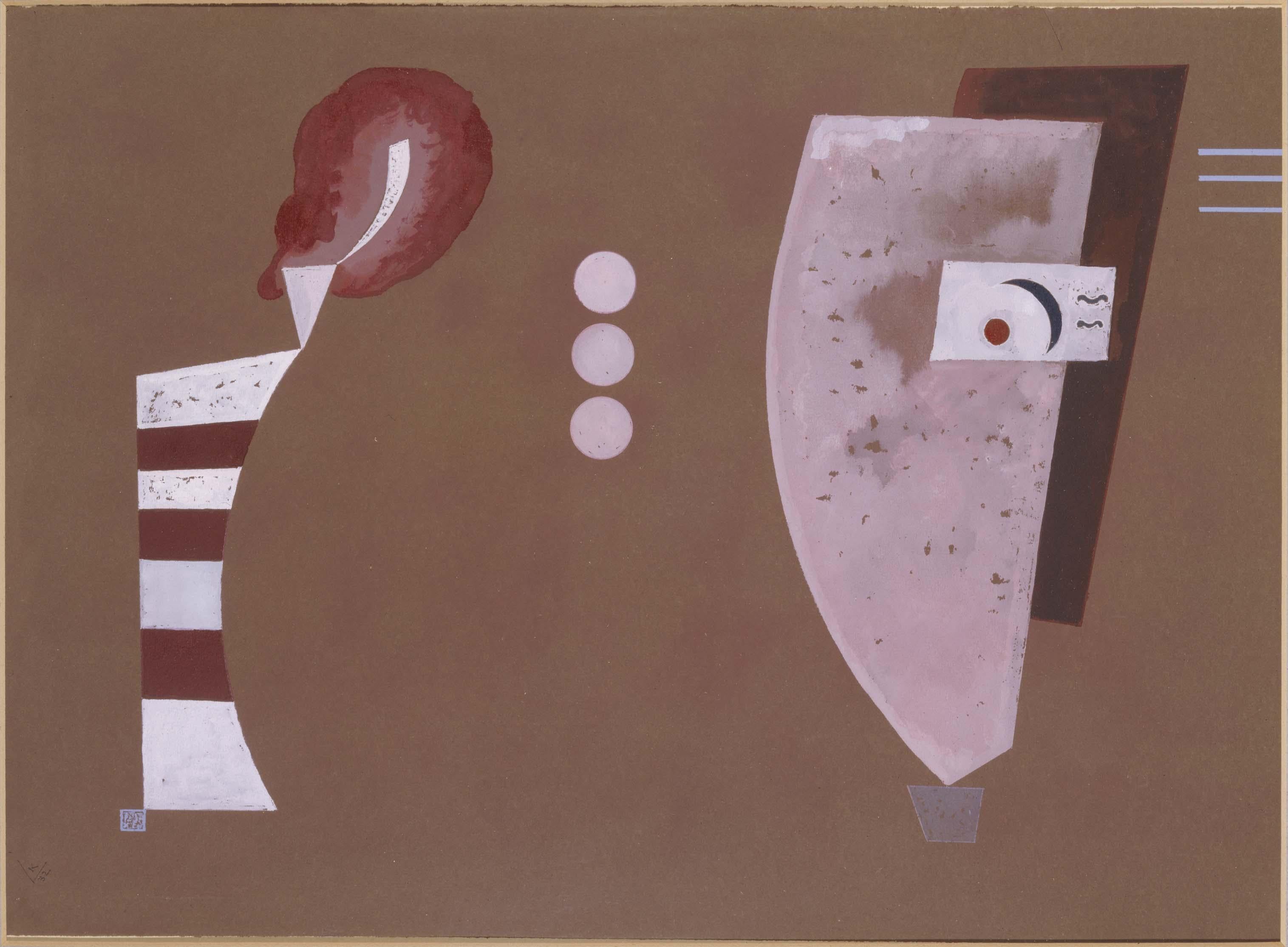 Reproduction du tableau « Cercles centraux - Vassily Kandinsky » par Alpha Reproduction en peinture à l’huile