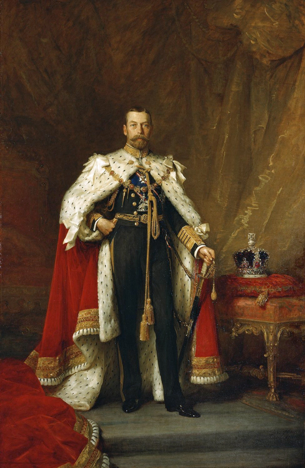 Le roi George V (1865-1936) - Luke Fildes