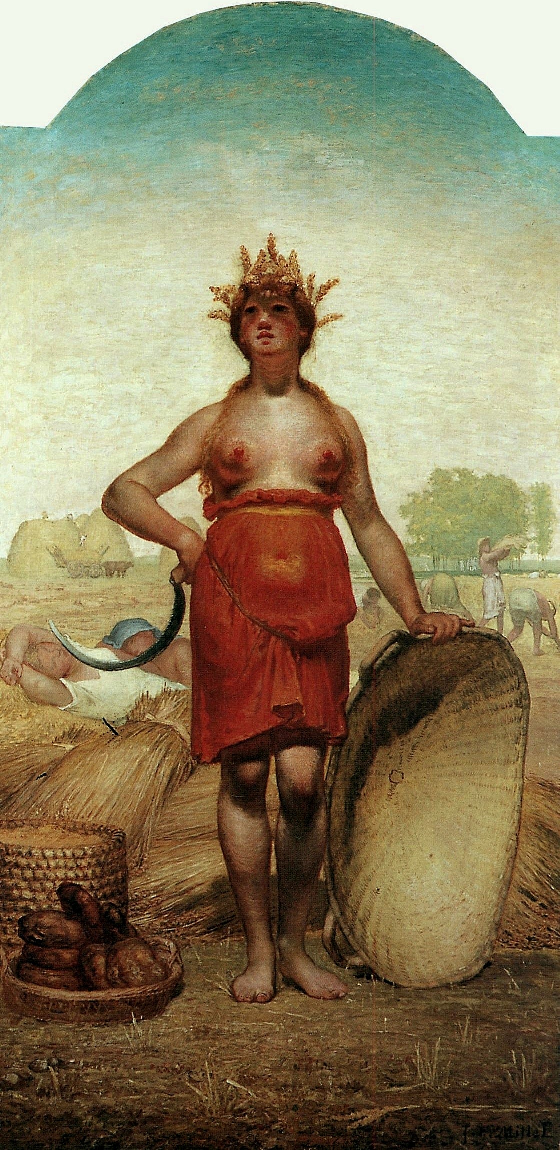 L'Été ou Cérès - Jean-François Millet