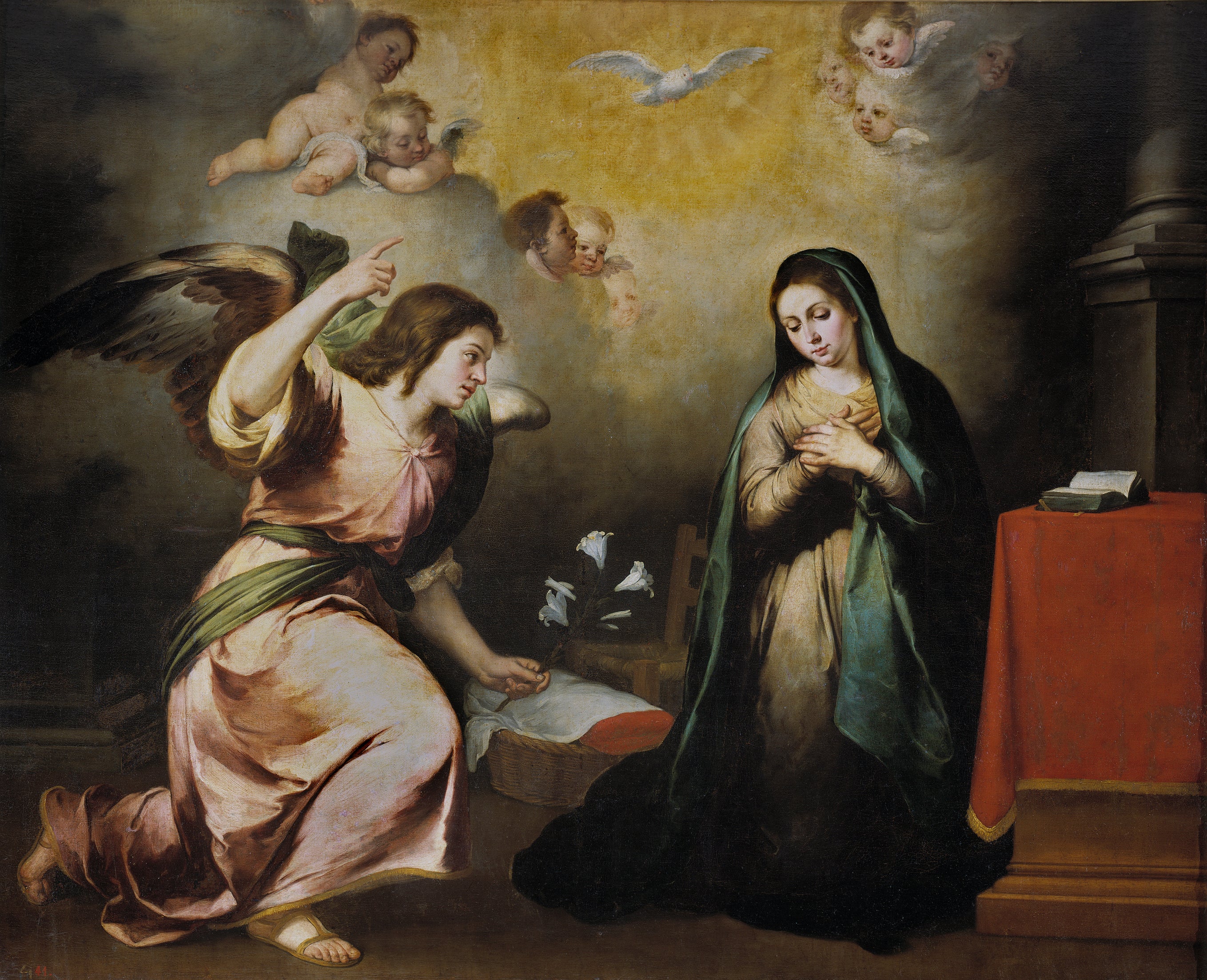 L'Annonciation - Bartolomé Esteban Murillo