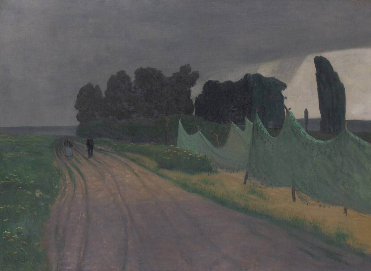 Les filets, Honfleur - Félix Vallotton