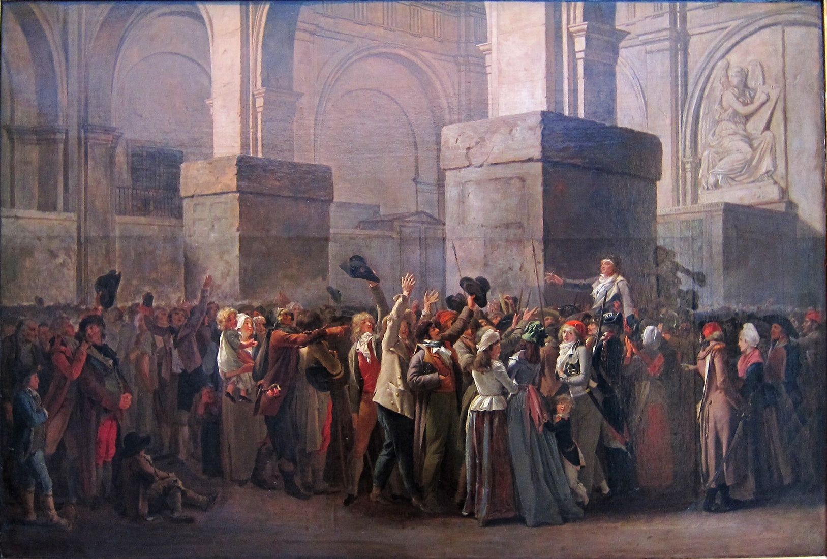 Le triomphe de Marat - Louis-Léopold Boilly