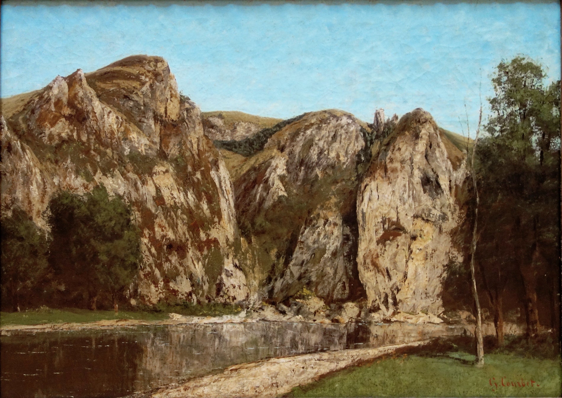 La Meuse à Freyr - Gustave Courbet
