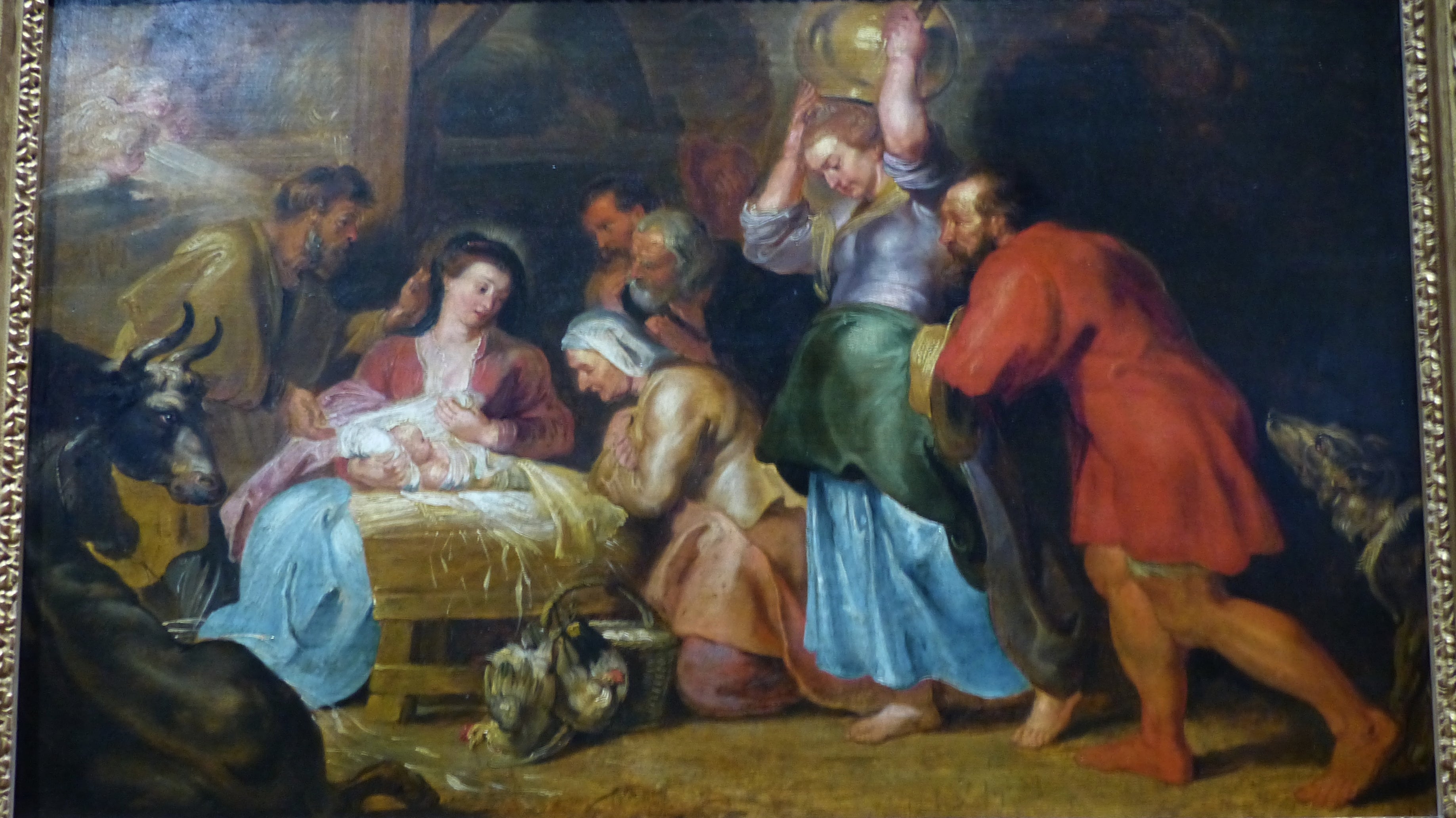 Adoration des bergers - Peter Paul Rubens