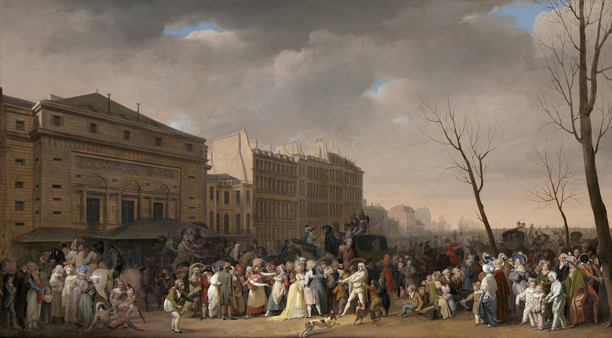 Scène de carnaval - Louis-Léopold Boilly