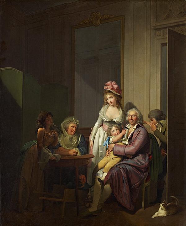 Famille dans un intérieur - Louis-Léopold Boilly