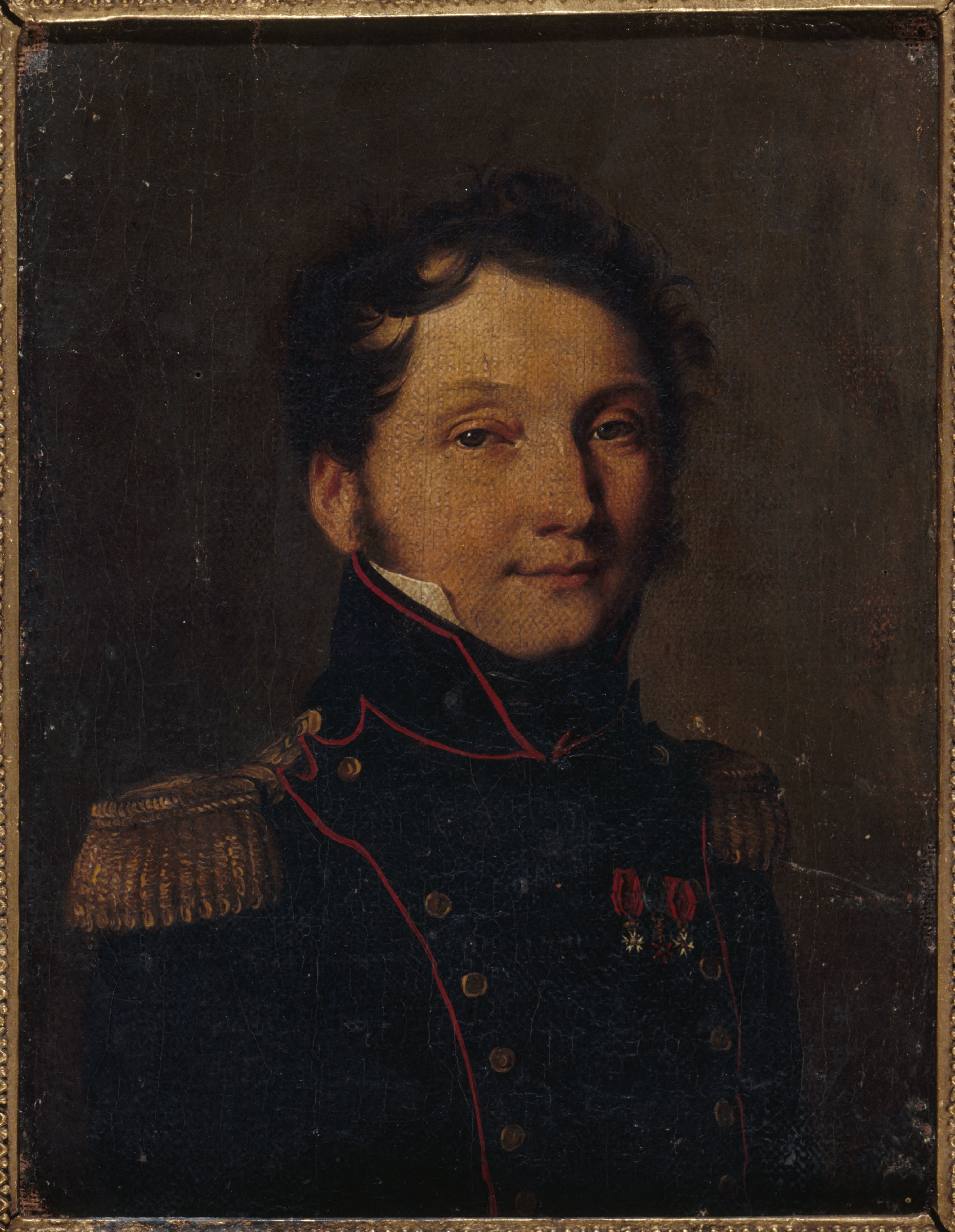 Portrait dit du capitaine Jules Raulin - Louis-Léopold Boilly