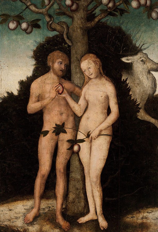 Adam et Ève - Lucas Cranach the Elder